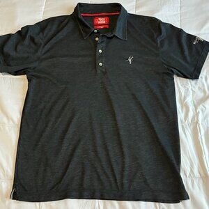 Toes On The Nose Honolua Mens Performance Golf Polo Shirt Large Quick Dry